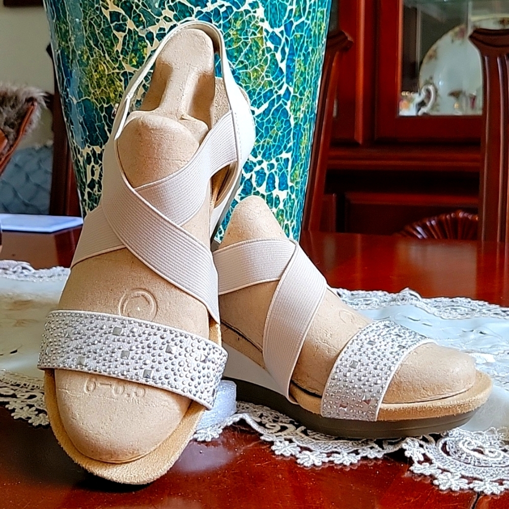 Sparkly sandals